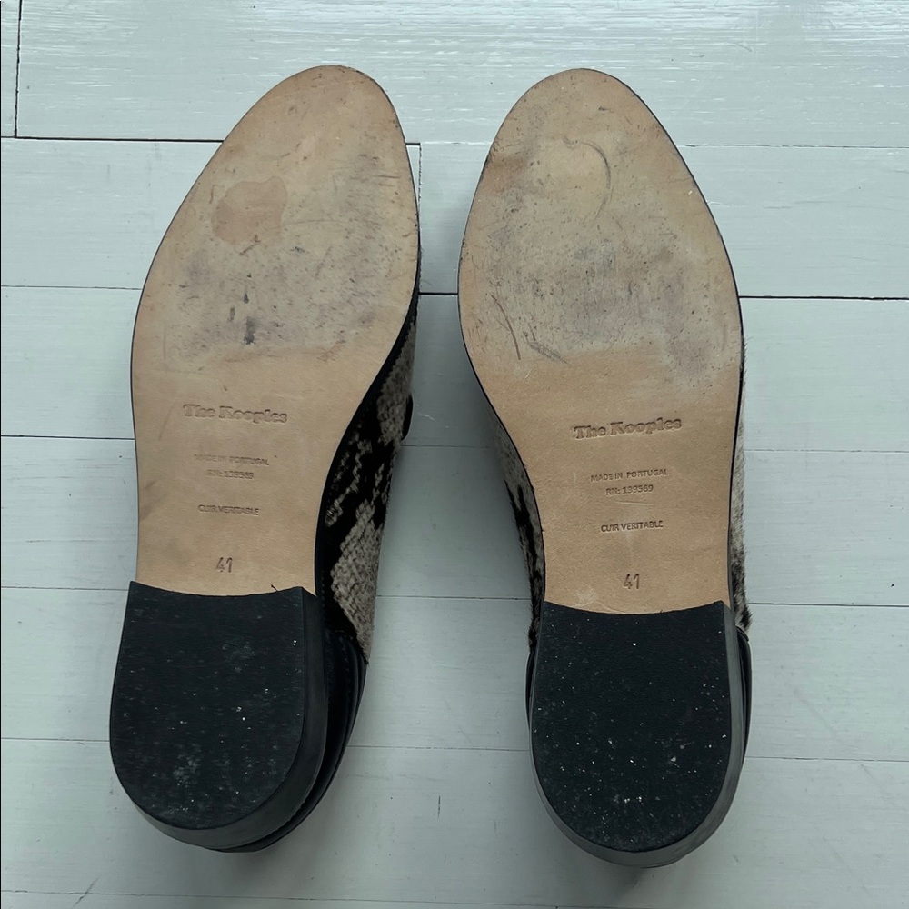 The Kooples Python Patterned Loafers - image 2